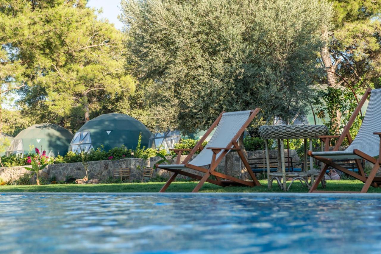 ホテル Lusso Glamping ボドルム エクステリア 写真